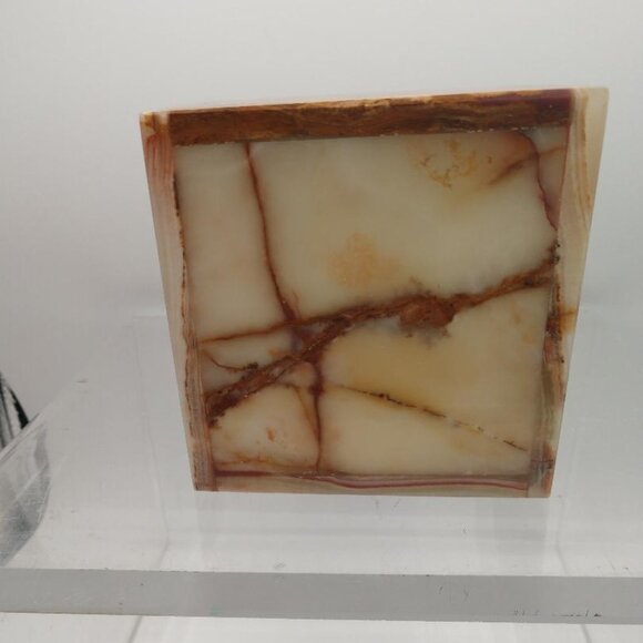 Onyx Box with Lid - 4" x 4" - Picture 4 of 10